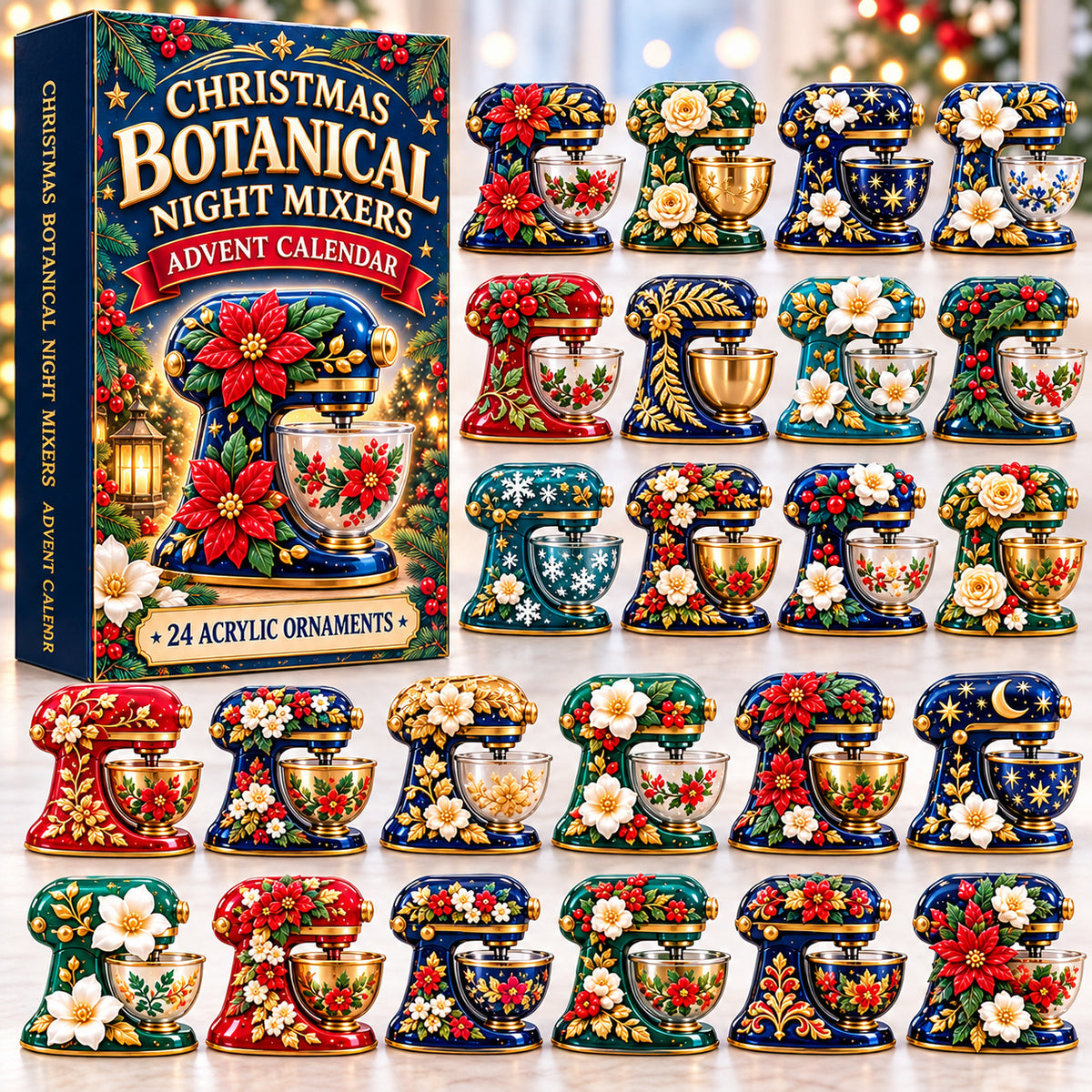 Botanical Baking Mixer Advent Calendar 2026 GFTONPT1310