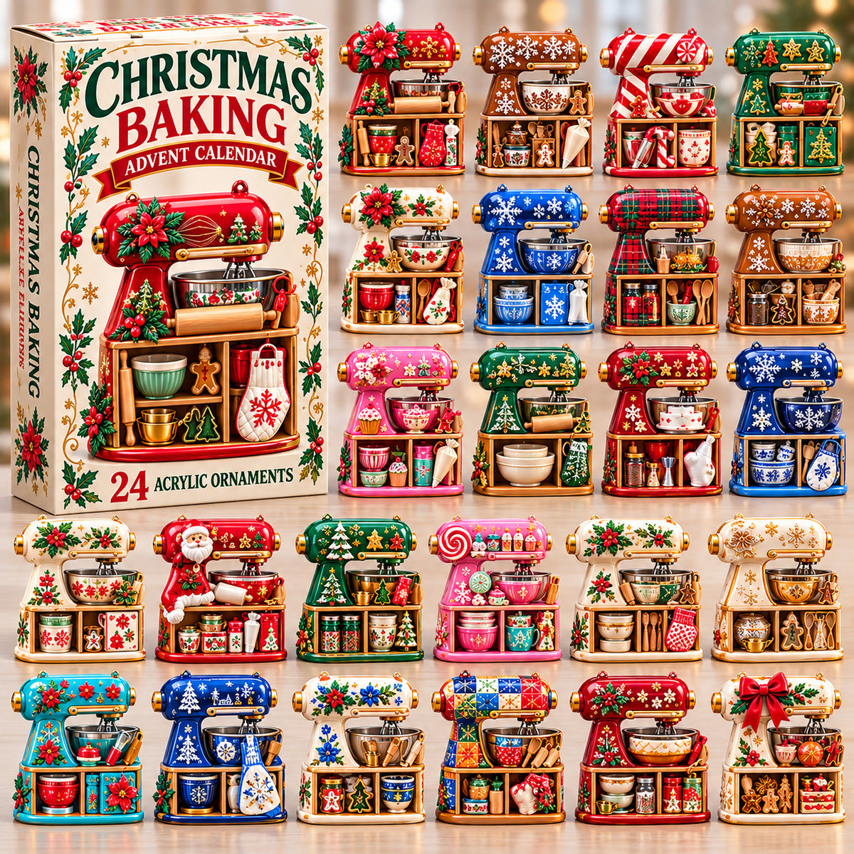 Christmas Baking Mixer Advent Calendar 2026 GFTONPT1313
