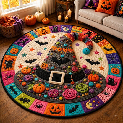 Witch Harvest Quilted Round Mat GFTONPT132