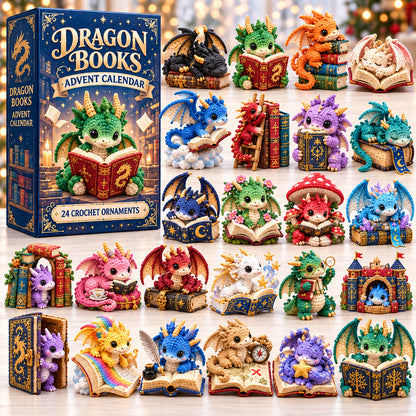 Crochet Dragon Books Advent Calendar 2026 GFTONPT1359