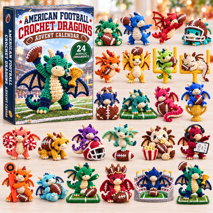 Football Crochet Dragon Advent Calendar 2026 GFTONPT1362
