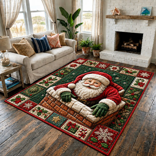 Santa Claus Holiday Area Rug GFTONPT139