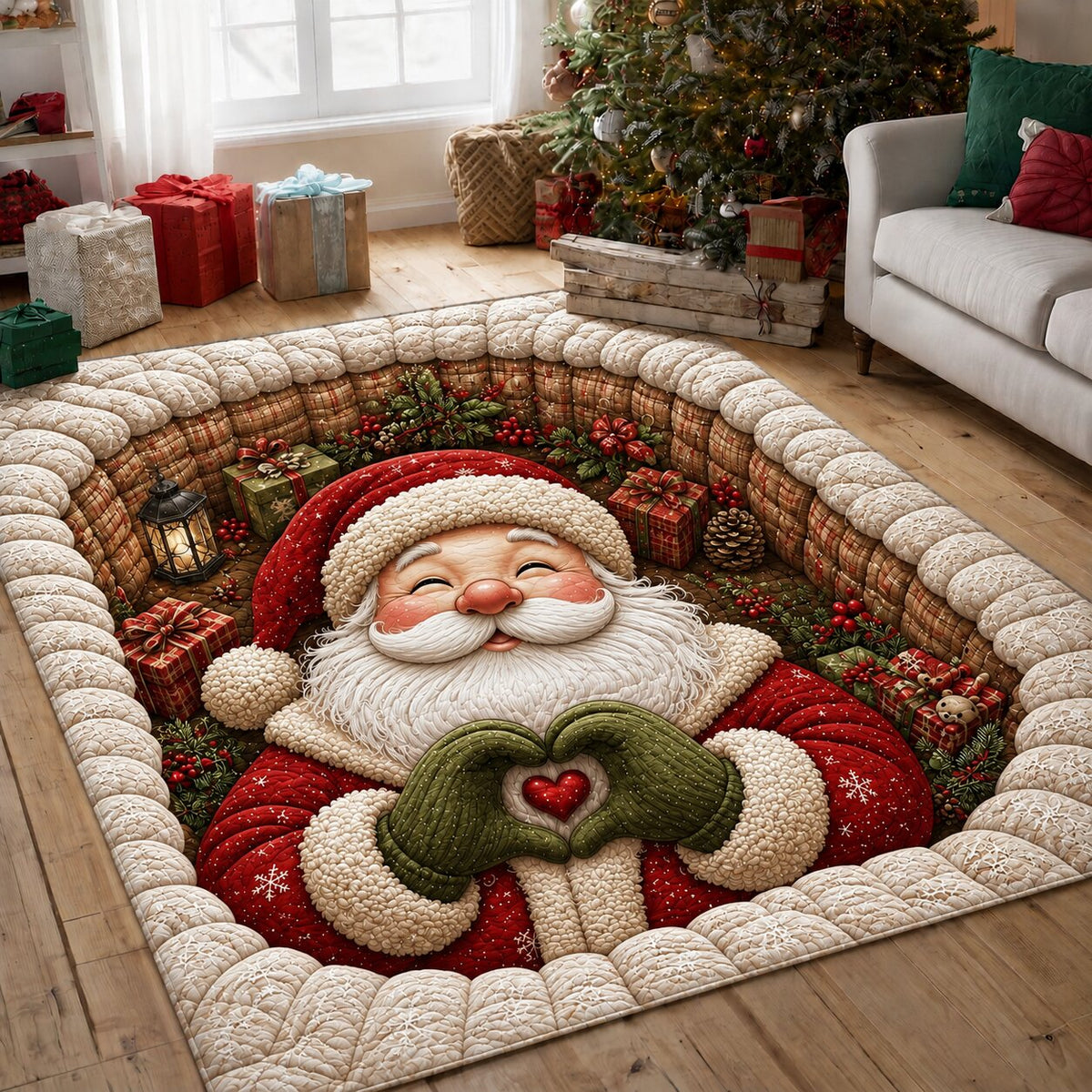 Santa Claus Dreams Area Rug GFTONPT140