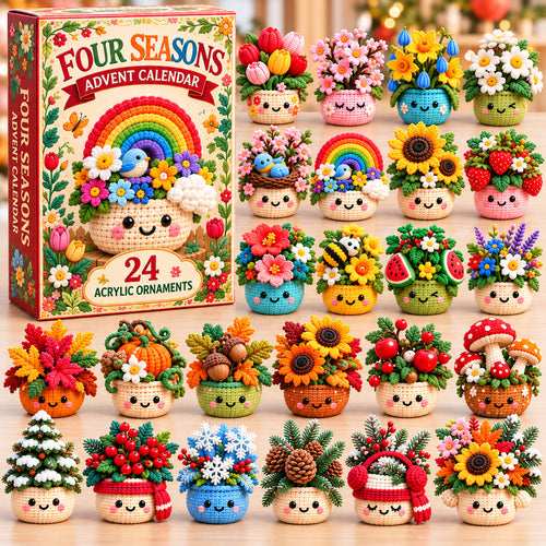Four Season Crochet Pot Advent Calendar 2026 GFTONPT1409
