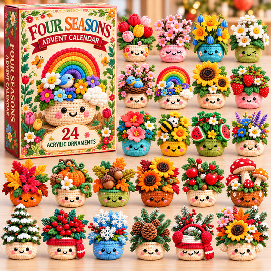Four Season Crochet Pot Advent Calendar 2026 GFTONPT1409