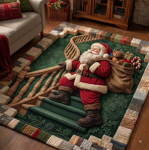 Santa Claus Cheer Area Rug GFTONPT141