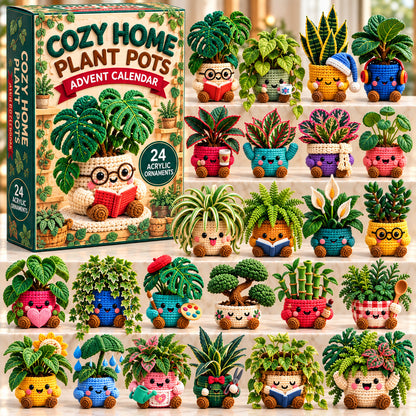 Cozy Crochet Pot Advent Calendar 2026 GFTONPT1411