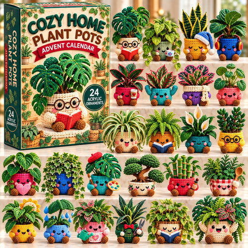 Cozy Crochet Pot Advent Calendar 2026 GFTONPT1411