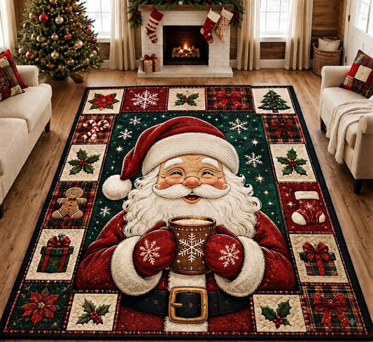 Santa Claus Celebration Area Rug GFTONPT143