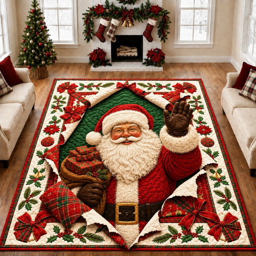 Santa Claus Night Area Rug GFTONPT144