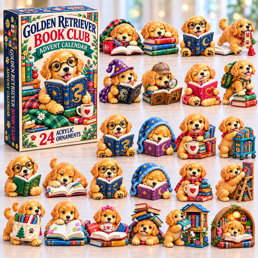 Golden Retriever Book Advent Calendar 2026 GFTONPT1464