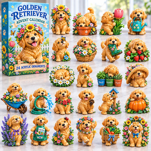 Golden Retriever Garden Advent Calendar 2026 GFTONPT1466