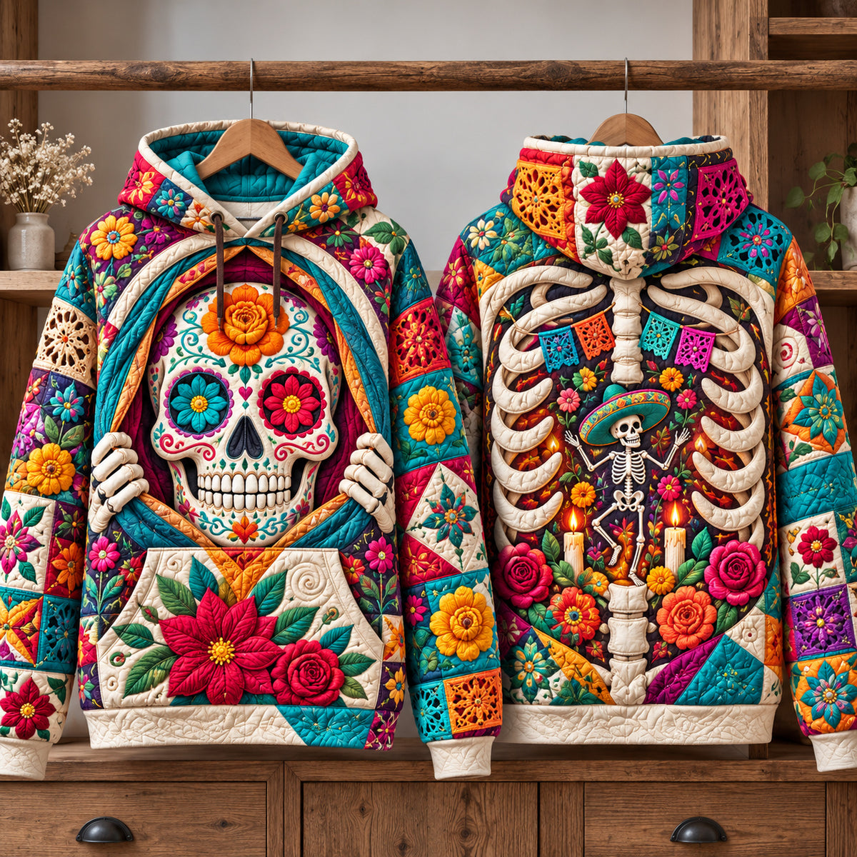 Day of the Dead Night Hoodie GFTONPT1505