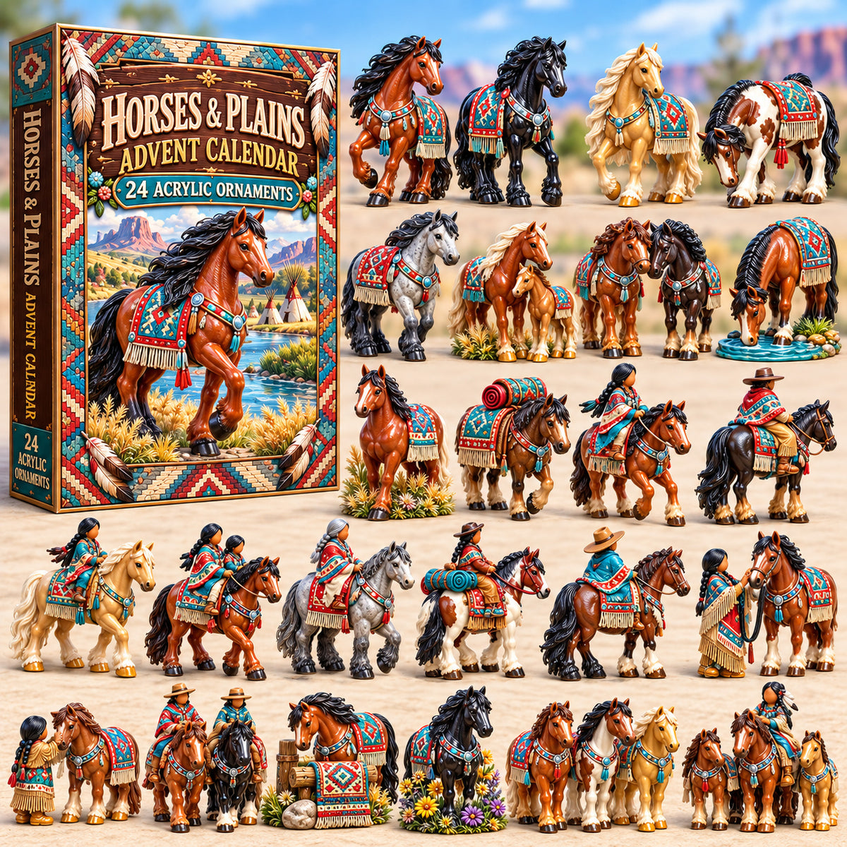 Native Heritage Horse Advent Calendar 2026 GFTONPT1541
