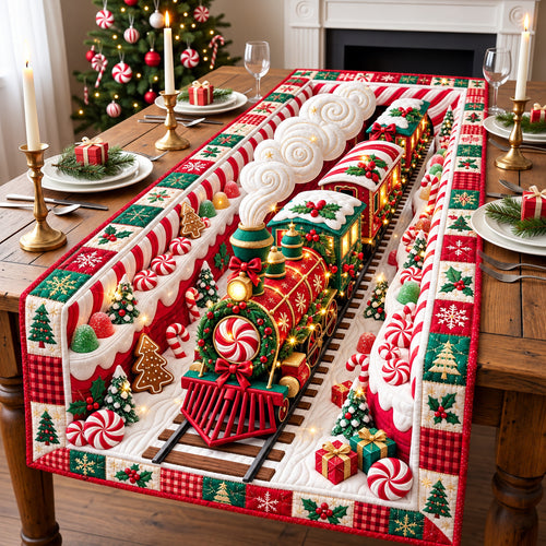 Holiday Express Journey Quilted Table Runner GFTONPT1589