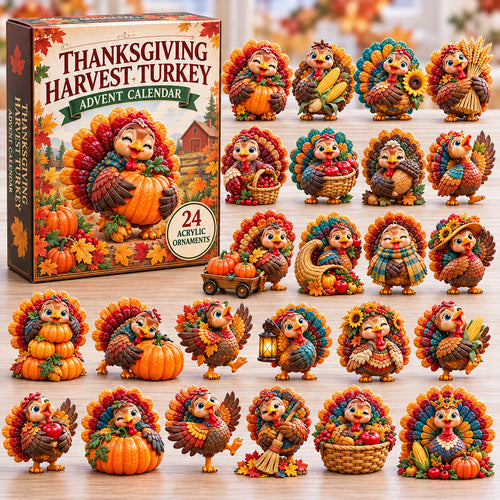 Thanksgiving Turkey Day Advent Calendar 2026 GFTONPT1637