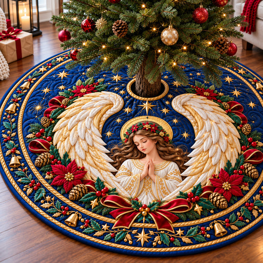 Angel Heavenly Grace Quilted Tree Skirt GFTONPT1750