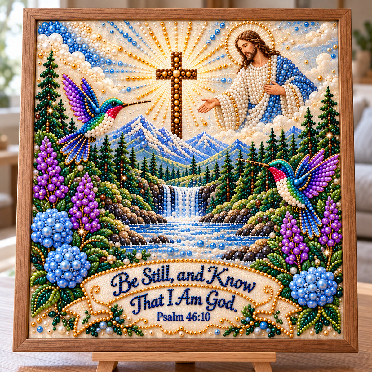 🔥 EARLY CHRISTMAS SALE 49% OFF - Christian Faith DIY Diamond Pearl Art Kit GFTONPT2130