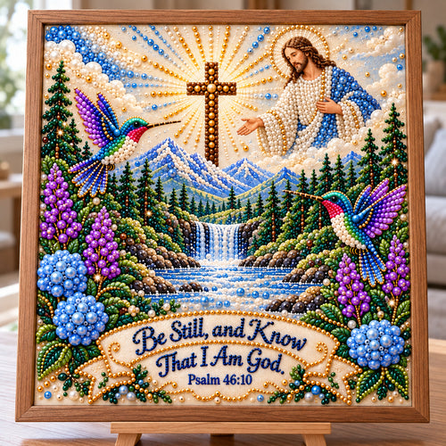 🔥 EARLY CHRISTMAS SALE 49% OFF - Christian Faith DIY Diamond Pearl Art Kit GFTONPT2130