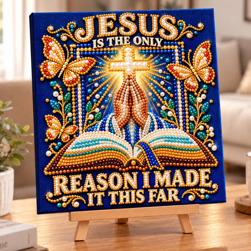 Christian Faith Peace DIY Diamond Pearl Art Kit GFTONPT2190