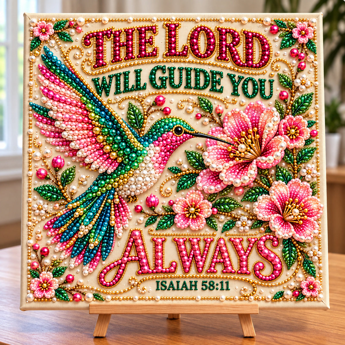 Christian Faith Joy DIY Diamond Pearl Art Kit GFTONPT2192