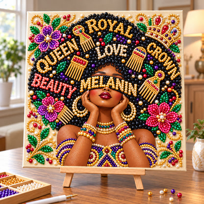 Melanin Glow DIY Diamond Pearl Art Kit GFTONPT2333