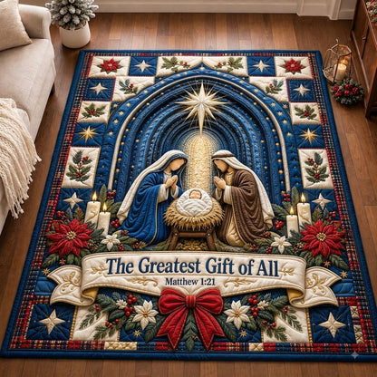 Christian Christmas Grace Area Rug GFTONPT273