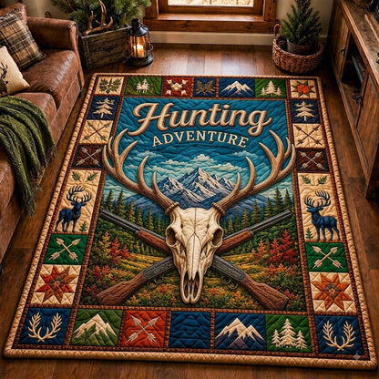 Deer Hunting Trail Area Rug GFTONPT302