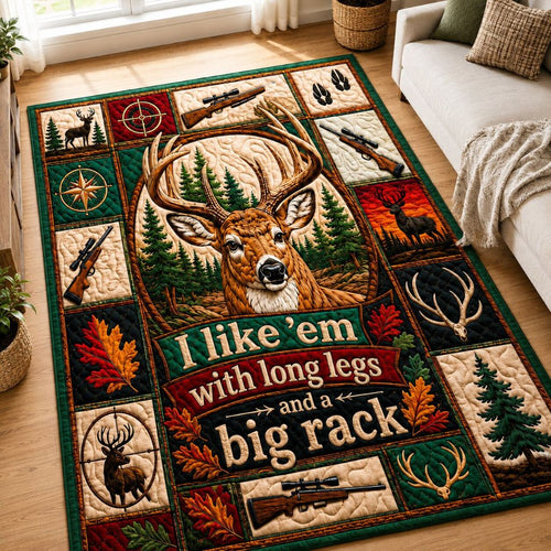 Deer Hunting Camp Area Rug GFTONPT303