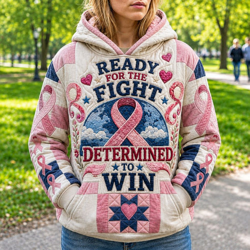 Ribbon Hope Hoodie GFTONPT343