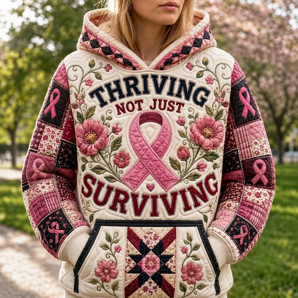 Pink Ribbon  Hoodie GFTONPT345