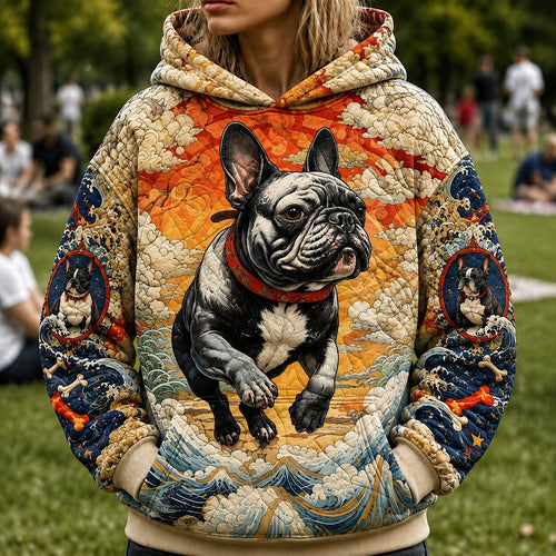 Rustic Bulldog Life Hoodie GFTONPT382
