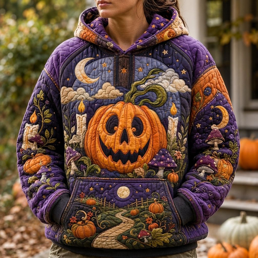 Halloween Pumpkin Nights Hoodie GFTONPT423