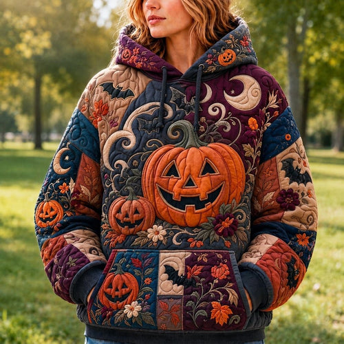 Halloween Pumpkin Glow Hoodie GFTONPT425