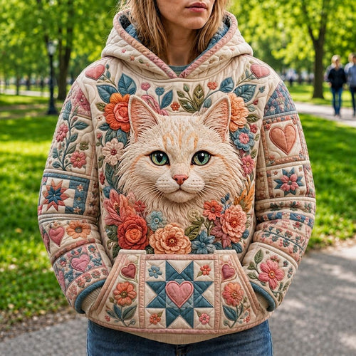Cat Cottage Days Hoodie GFTONPT456