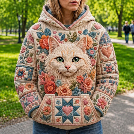 Cat Cottage Days Hoodie GFTONPT456