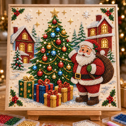 Dear Santa Claus DIY Diamond Pearl Art Kit GFTONPT492