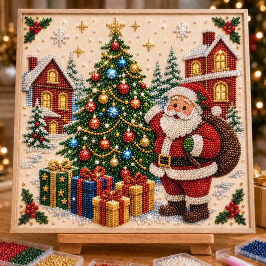 🔥 EARLY CHRISTMAS SALE 49% OFF - Santa Claus DIY Diamond Pearl Art Kit GFTONPT527