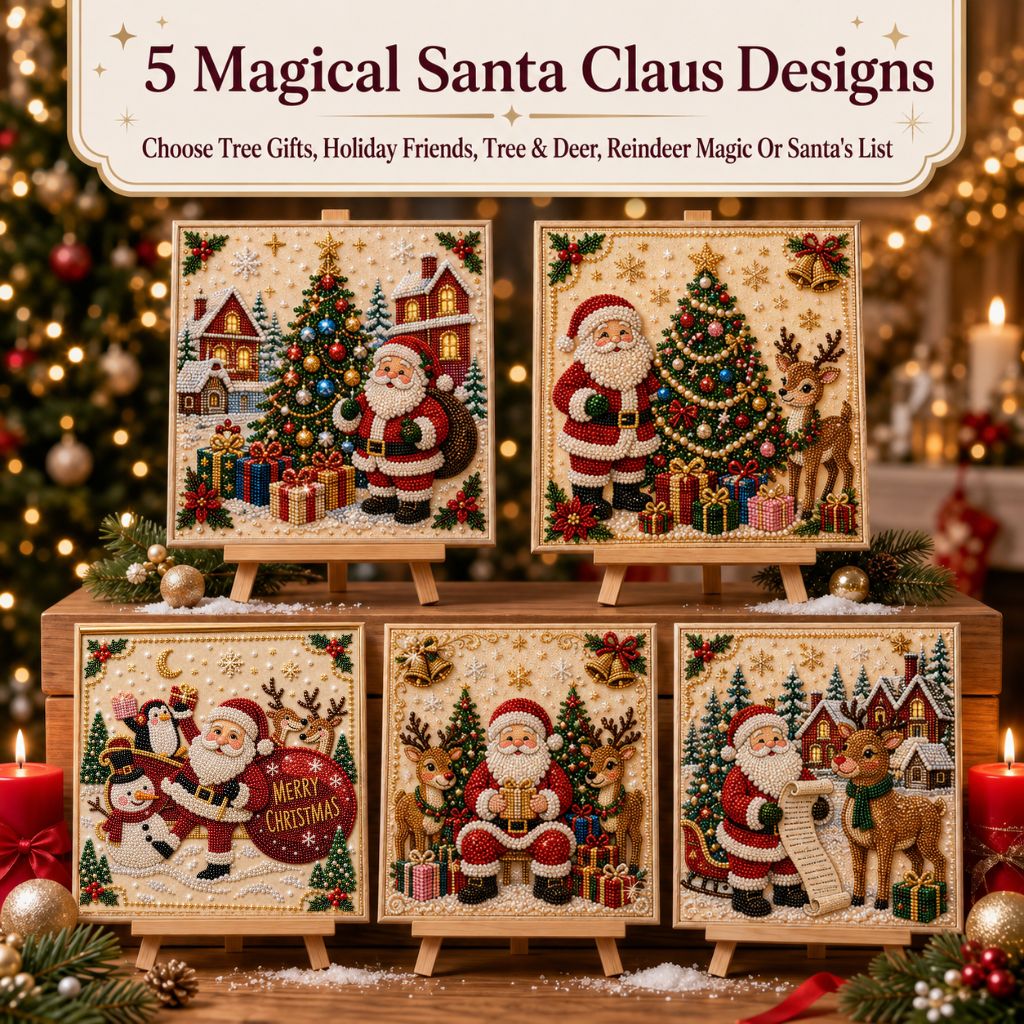 🔥 EARLY CHRISTMAS SALE 49% OFF - Santa Claus DIY Diamond Pearl Art Kit