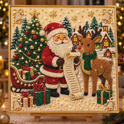 Classic Santa Claus DIY Diamond Pearl Art Kit GFTONPT496