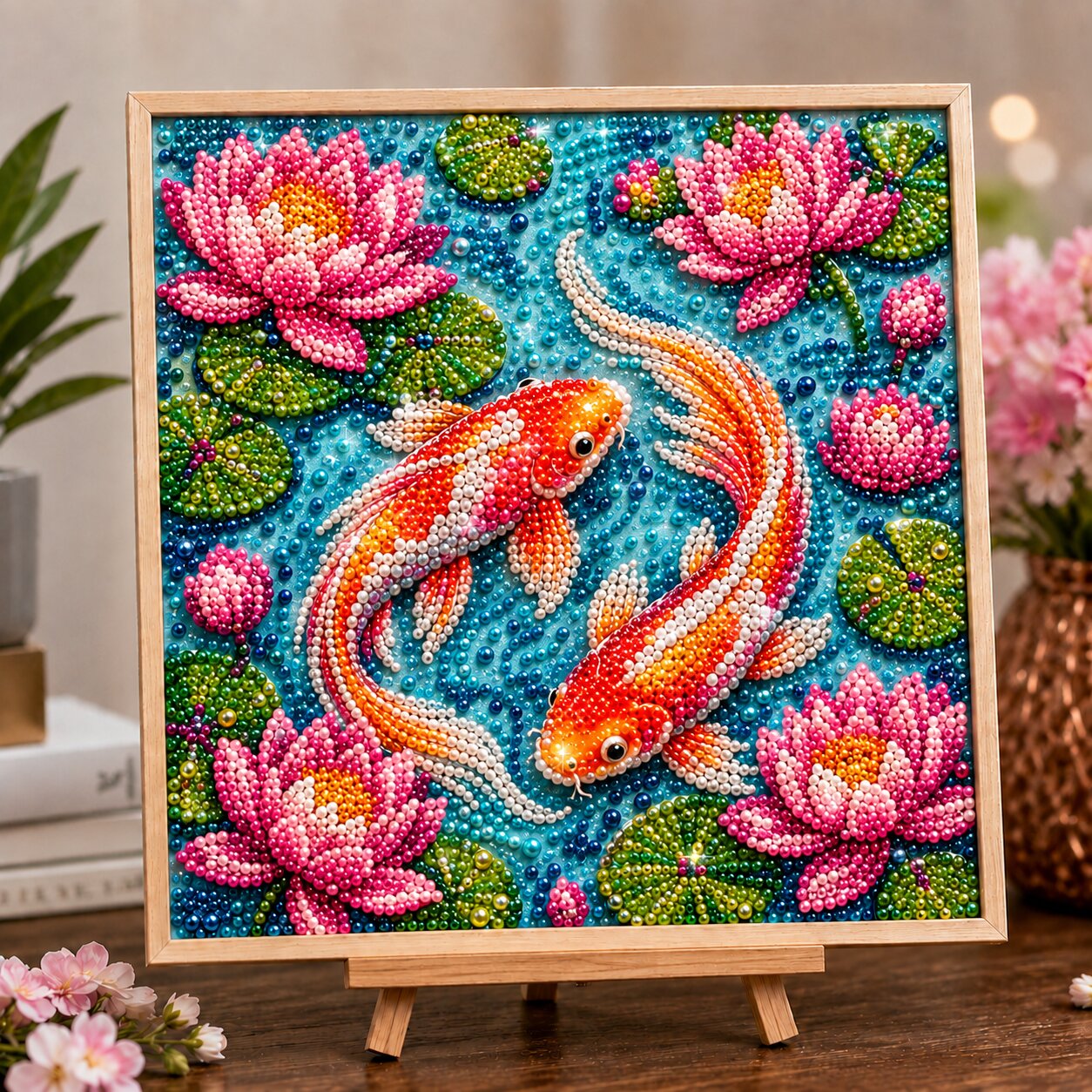 🔥 EARLY CHRISTMAS SALE 49% OFF - Koi Fish DIY Diamond Pearl Art Kit GFTONPT520