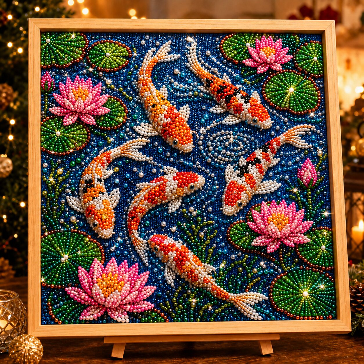 🔥 EARLY CHRISTMAS SALE 49% OFF - Koi Fish DIY Diamond Pearl Art Kit GFTONPT520