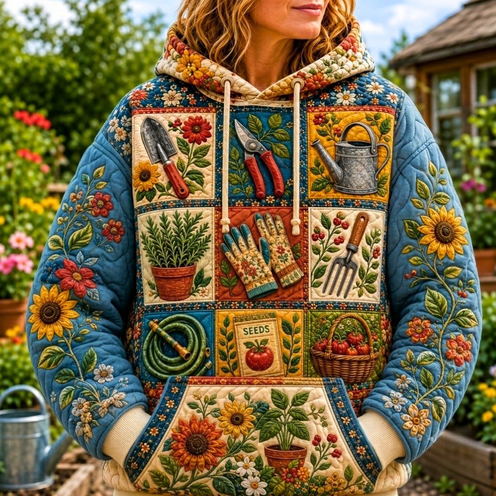 Garden Bloom Hoodie GFTONPT536