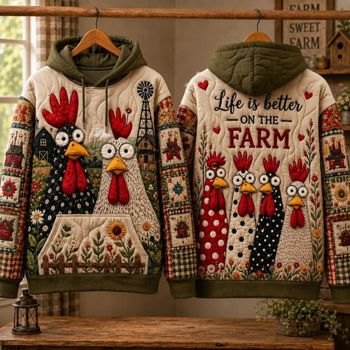 Country Chicken Farm Hoodie GFTONPT592