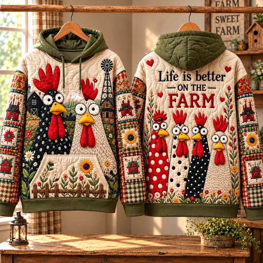 Country Chicken Farm Hoodie GFTONPT592