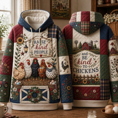 Happy Country Chicken Hoodie GFTONPT593
