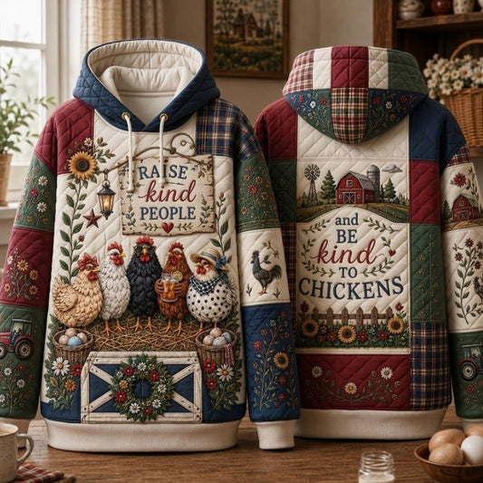 Happy Country Chicken Hoodie GFTONPT593