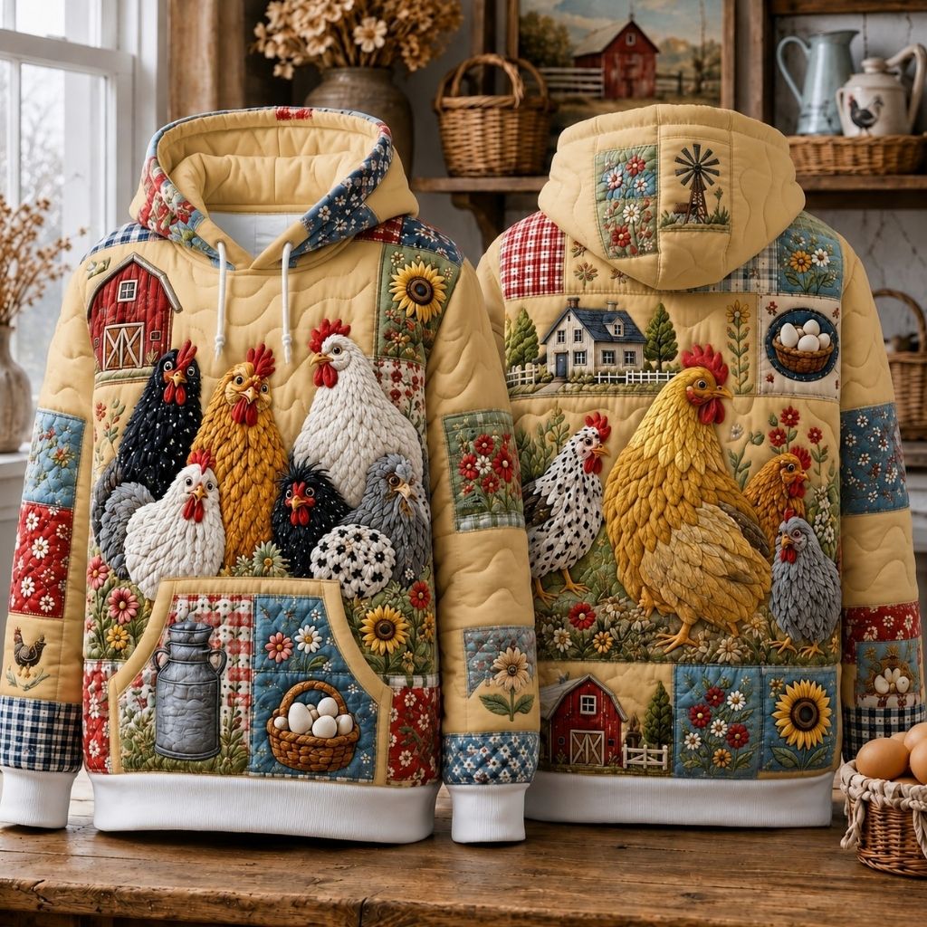 Chicken Life Country Hoodie GFTONPT595