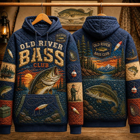 Rustic Fishing Lodge Hoodie GFTONPT621