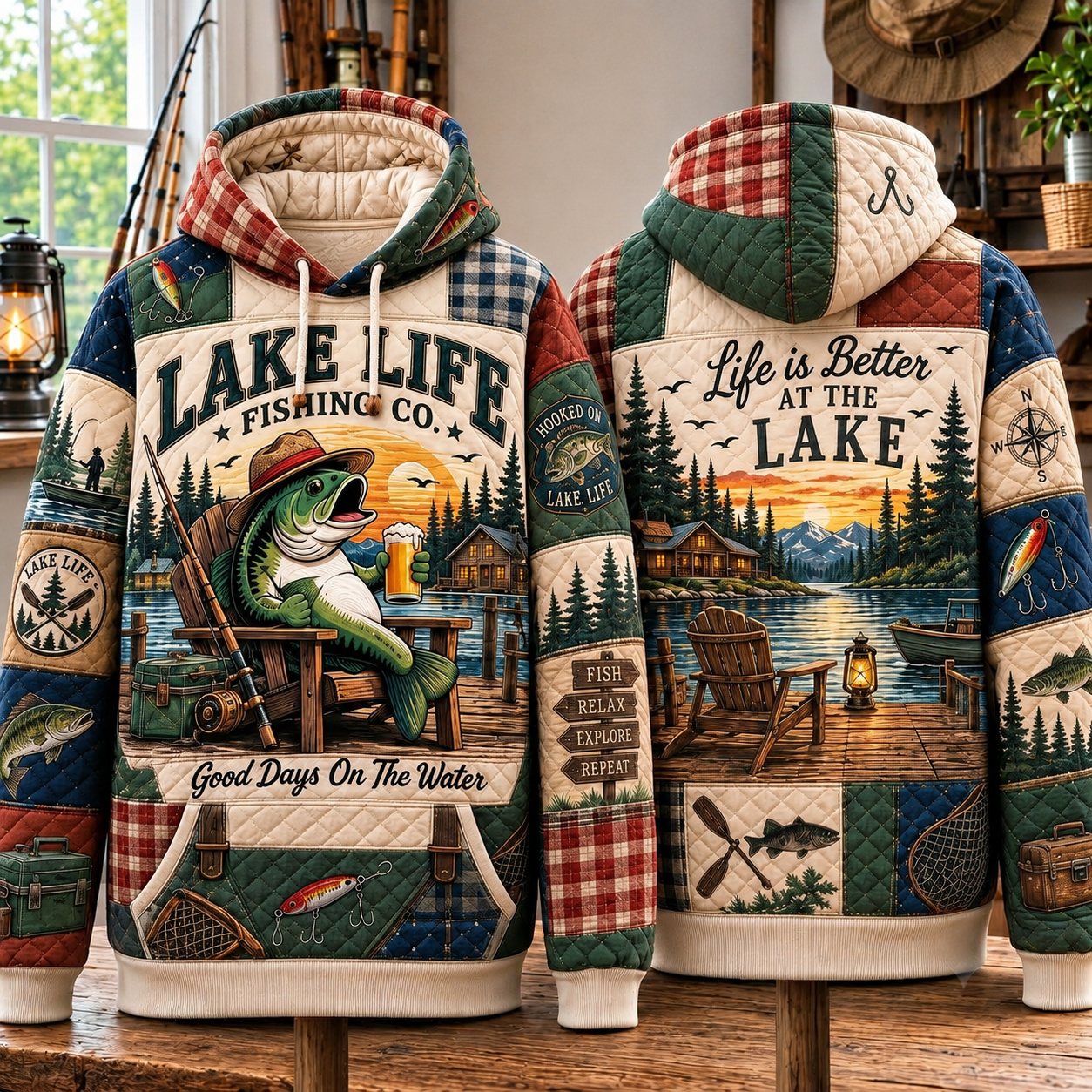 Weekend Fishing Life Hoodie GFTONPT625